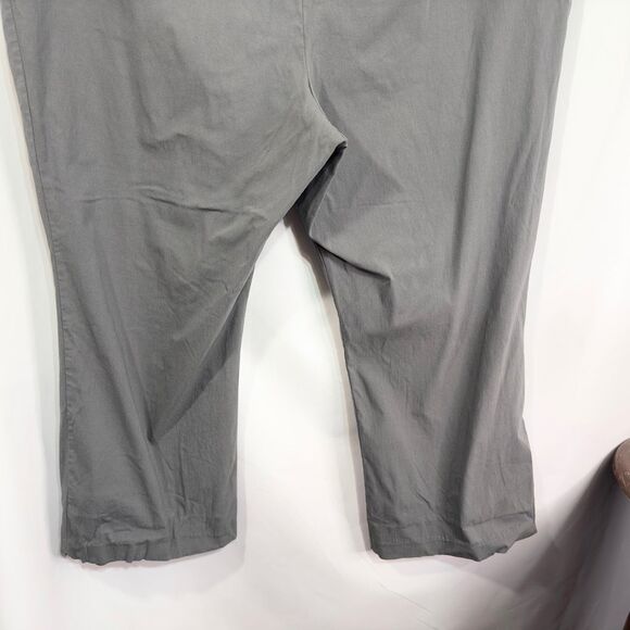 Lane Bryant Plus Size 28 Dress Pants Gray Trousers Straight‎ Career Professional - Picture 8 of 11